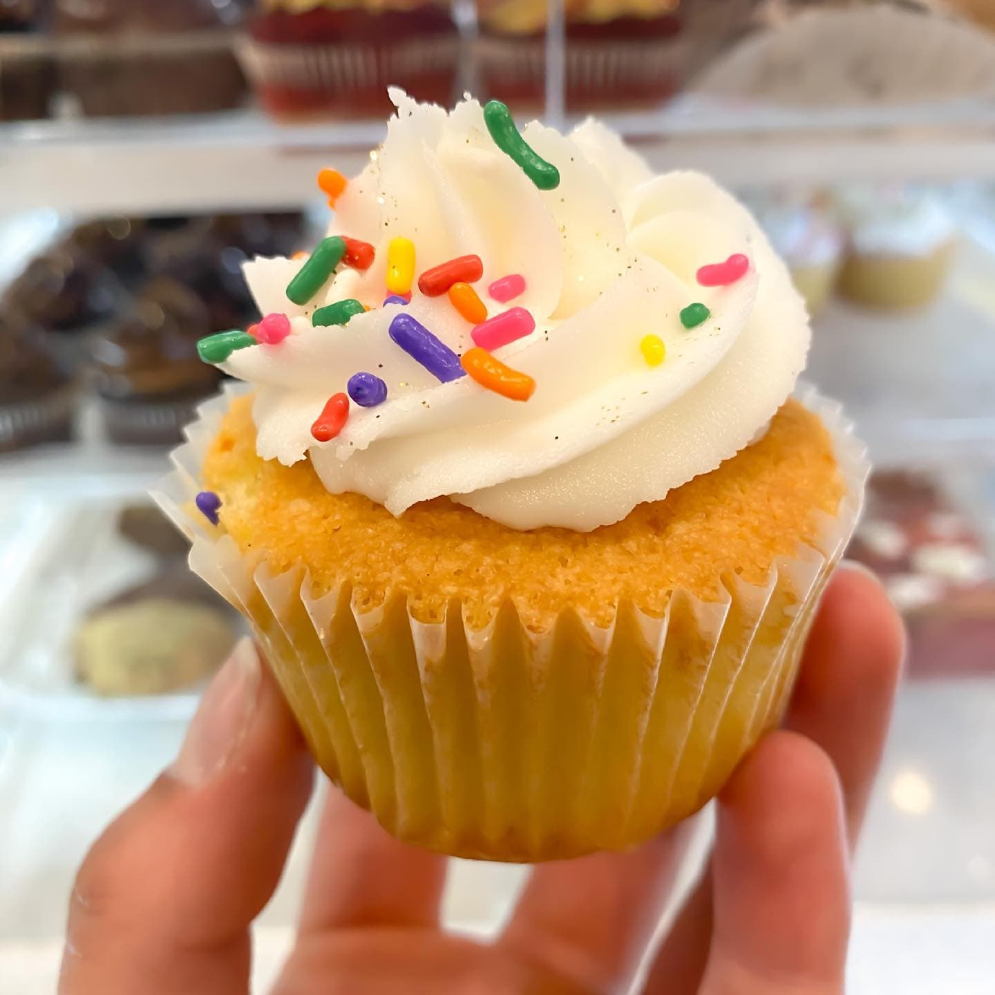 Cupcake de Vainilla con Leche Condensada