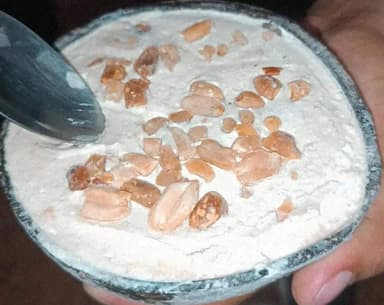Helado de cacahuate