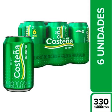 Cerveza Costeña Bacana 330ml