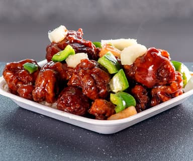 pollo agridulce picante
