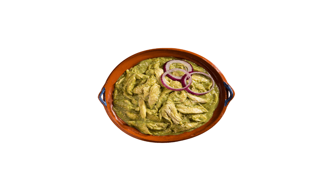 Pollo en Mole Verde 1 Kg.