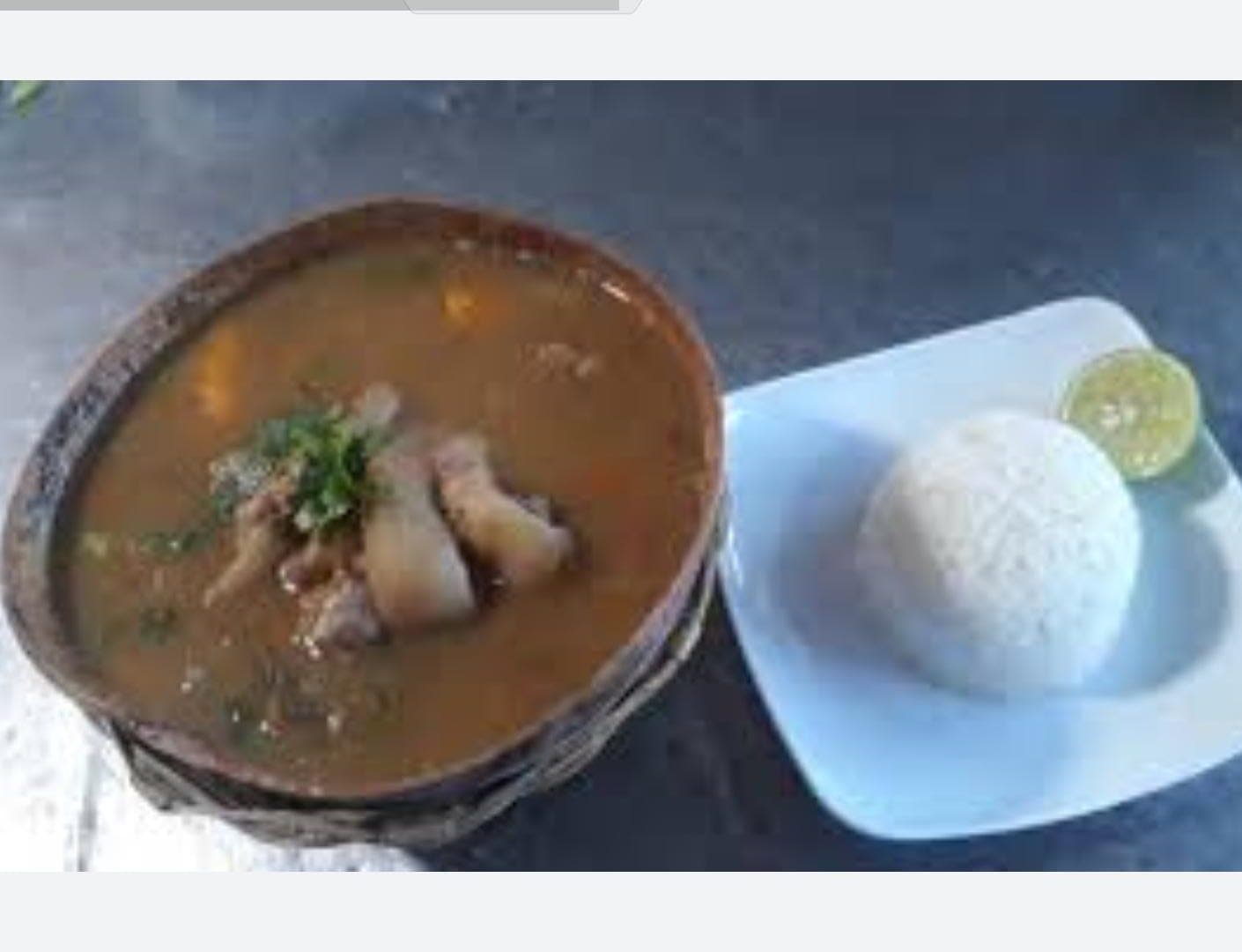 Sancocho Zaragoza con Patitas de Cerdo
