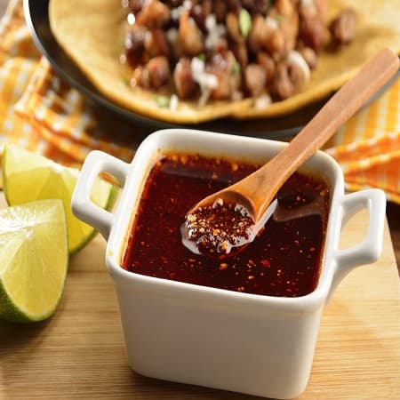 Vasito de Salsa Macha