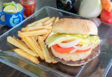 Hamburguesa Hawaiana