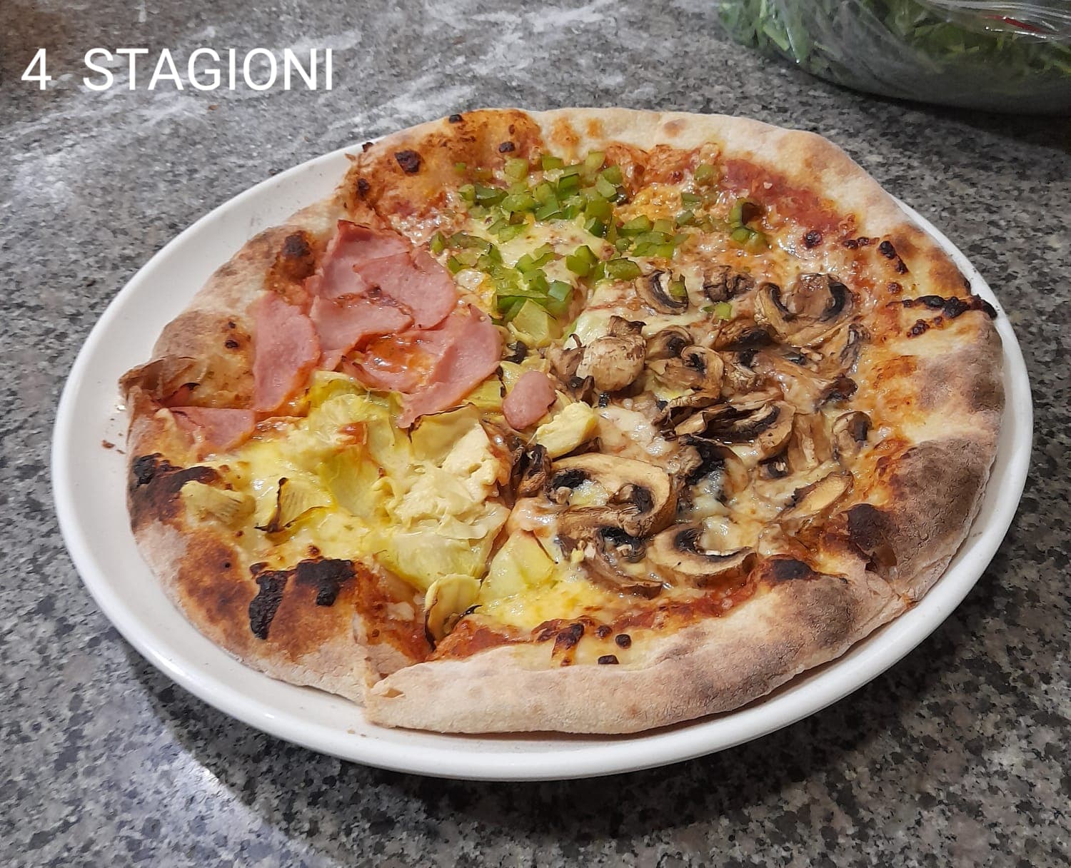 Pizza Clásica 4 Stagioni