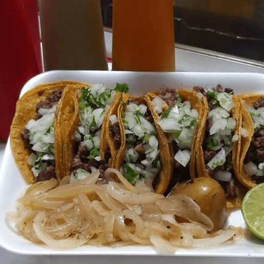 Tacos en Maíz de Suadero 5 uds