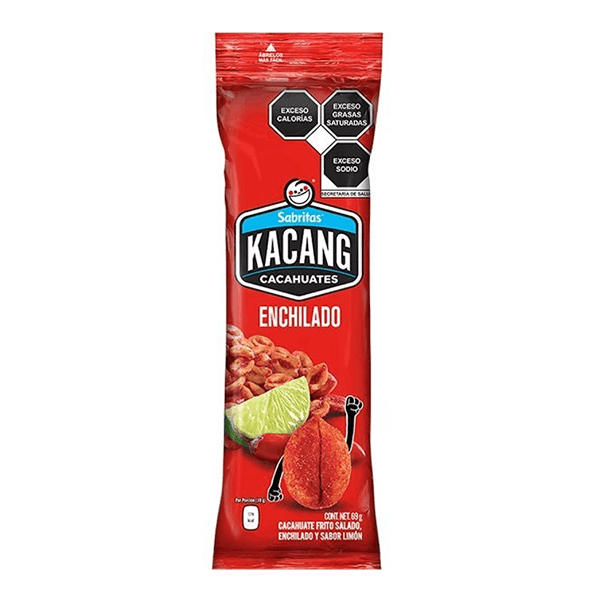 Cacahuates Kacang Chile Y Limon 63 Gr