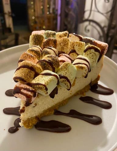 CHEESECAKE DE MALVABISCOS FLAMEADOS