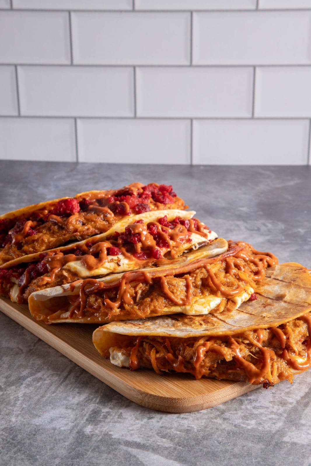 Quesadilla de Pierna + Quesadilla Pierna Jamón