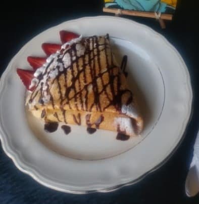 Crepas con Fresa Natural
