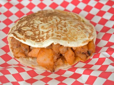 Gordita de Papas con Chorizo