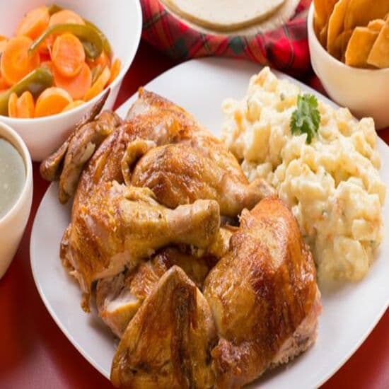 1/2 POLLO PREPARADO PARA LLEVAR
