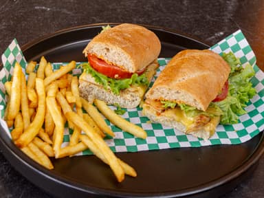 Baguette de Pollo y queso