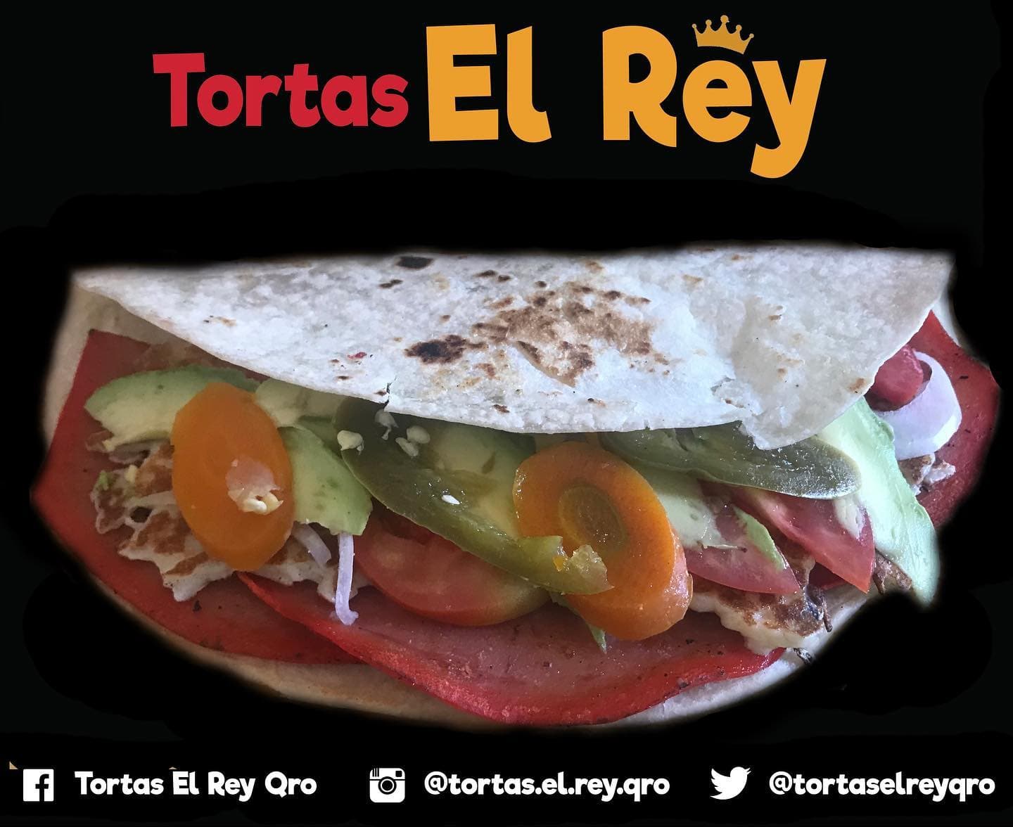 Quesadilla Grande de Jamón de Pavo