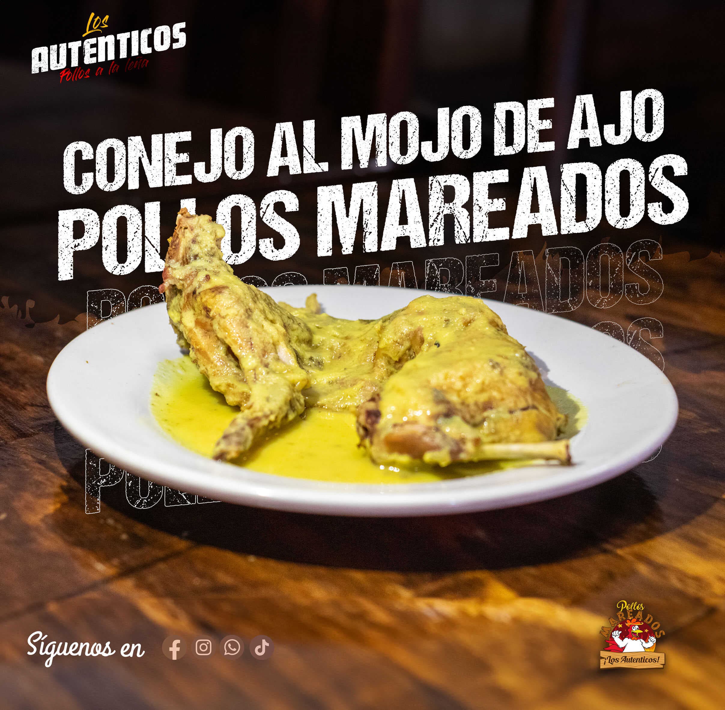 1/2 Conejo de la especialidad que elijas