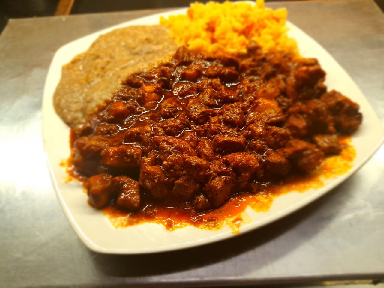 ASADO DE PUERCO CON HIERBA DE OLOR🍲.