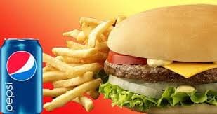 Hamburguesa Hawaiana Papas y Refresco