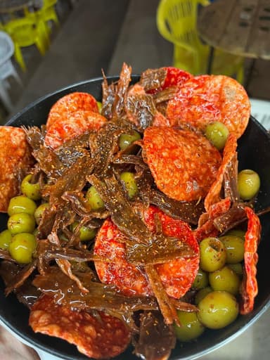 Carne Seca Mix con Aceitunas