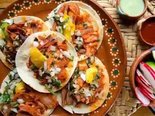 Orden de 5 Tacos Al Pastor