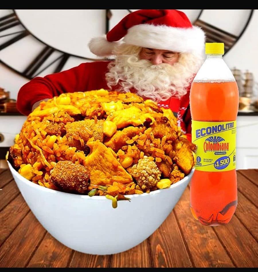 Arroz Paisa (3 Personas) + Gaseosa Econolitro