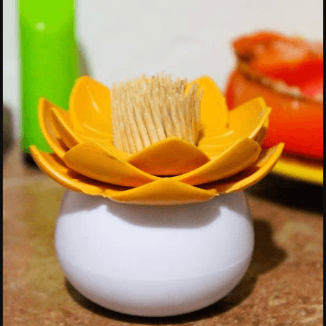 Productos Porta Palillos Figura de Flor