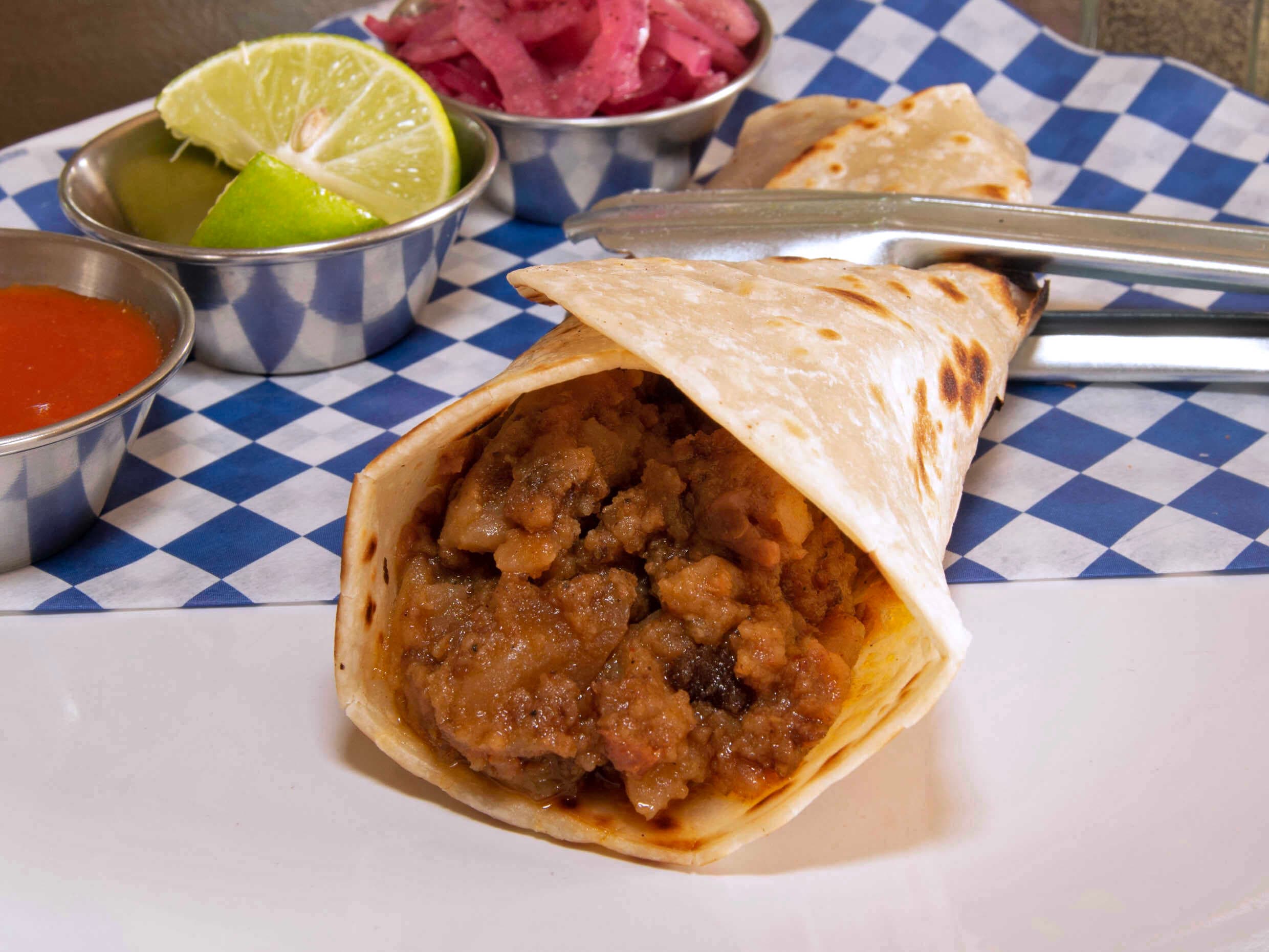 Taco de Chicharrón Prensado Verde