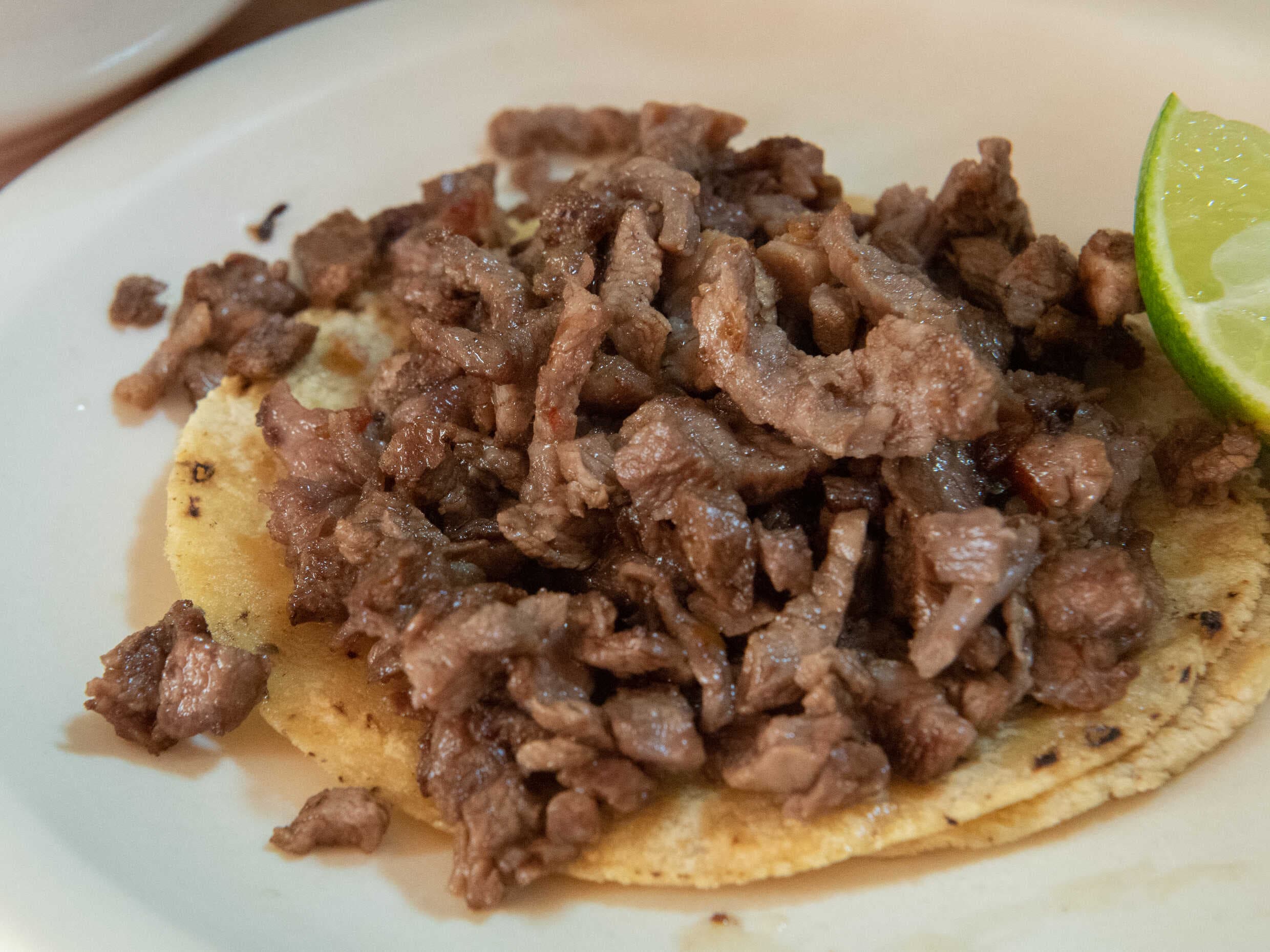 Taco de Bistec