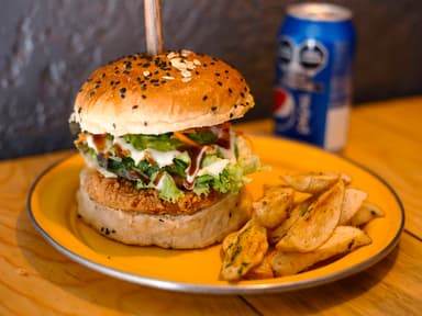 Burguer de Pollo
