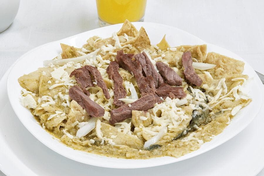 Chilaquiles Preparados