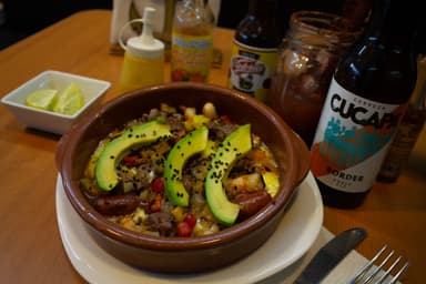 Queso Fundido Mar y Tierra