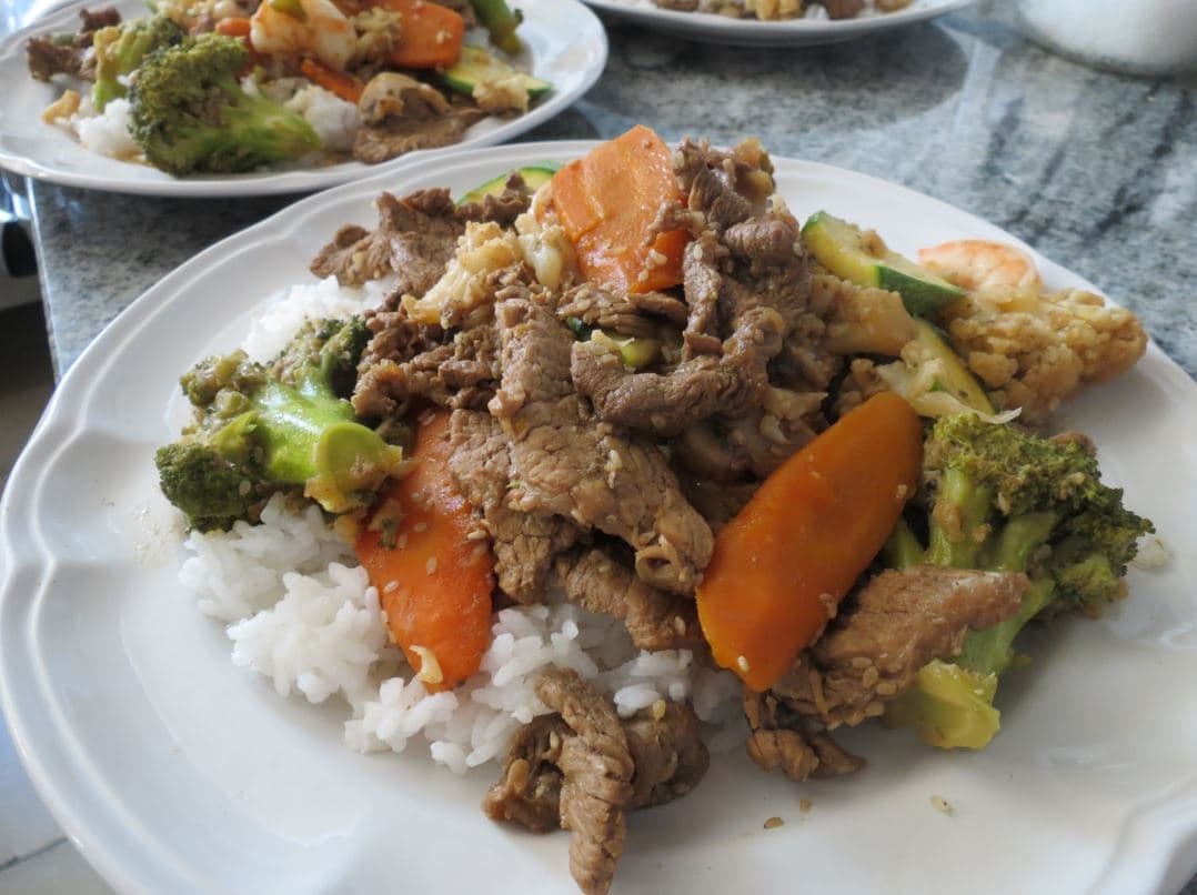 Tepanyaki de arrachera