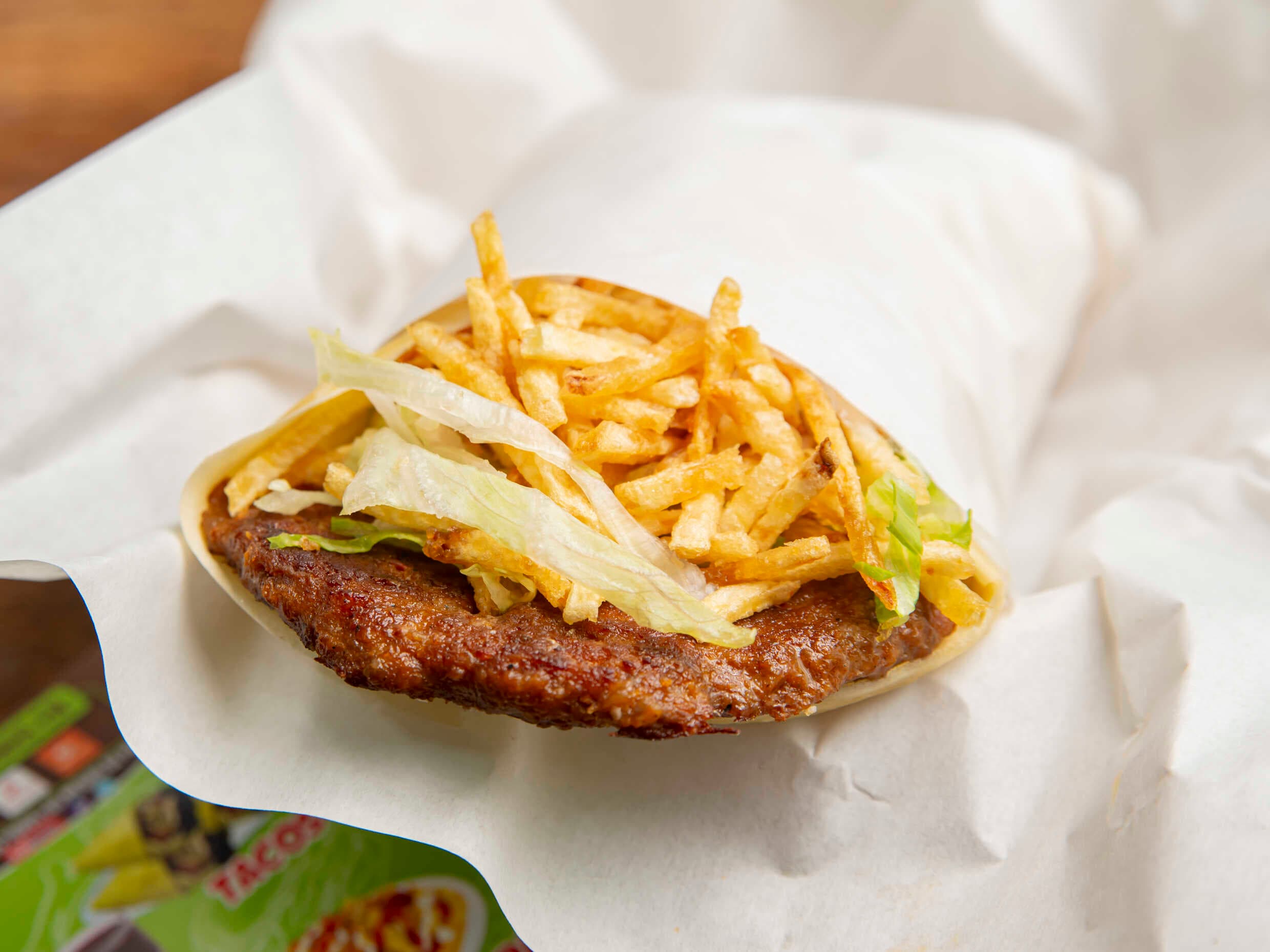 Enchilada de Hamburguesa de Carne