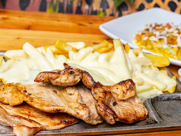 Lomo de Cerdo a la Plancha Gratinado