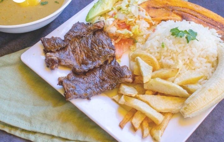 Doble Casero con carne de res