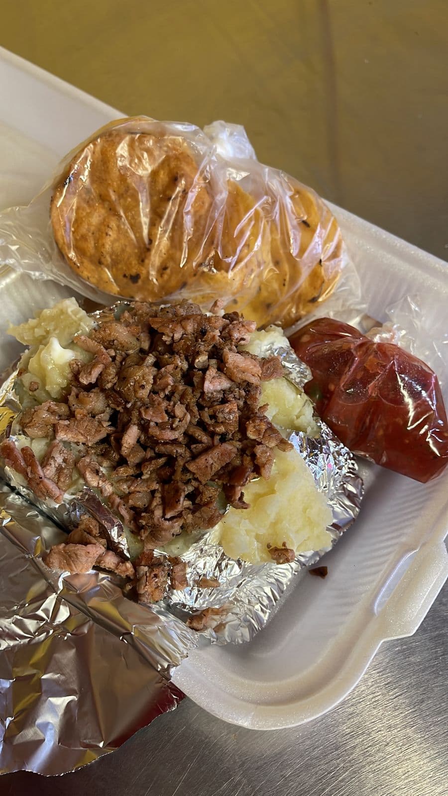 Papa Asada Especial