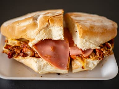 Torta de arrachera