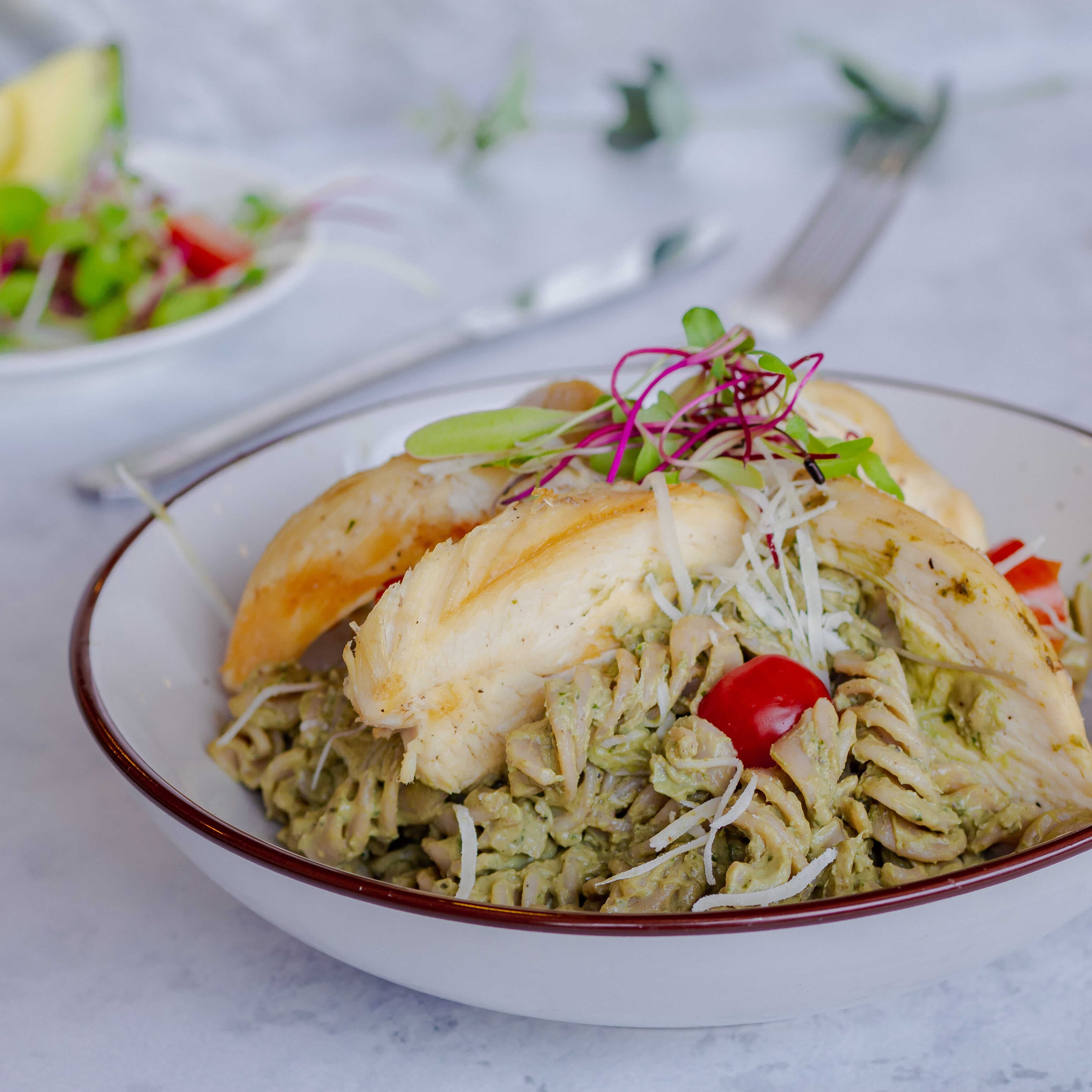 Fideos al Pesto Nevero