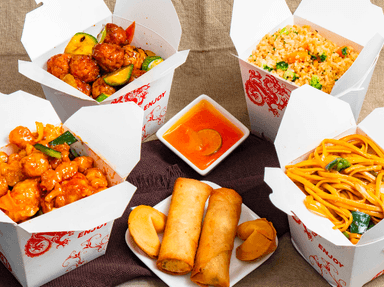 China Box Familiar para 4 Personas