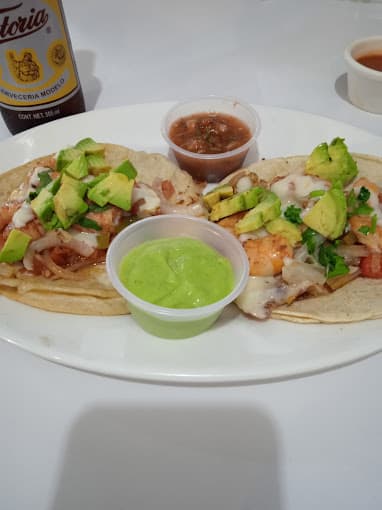 Taco Grande de Alambre de Camarón