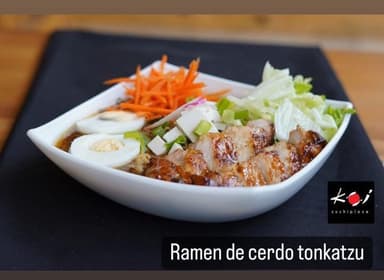 Sopa Ramen de Cerdo Tonkatzu
