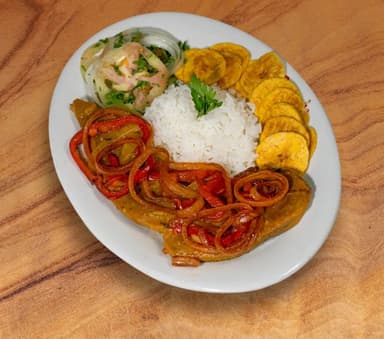 Combo Lengua en criolla + agua de panela