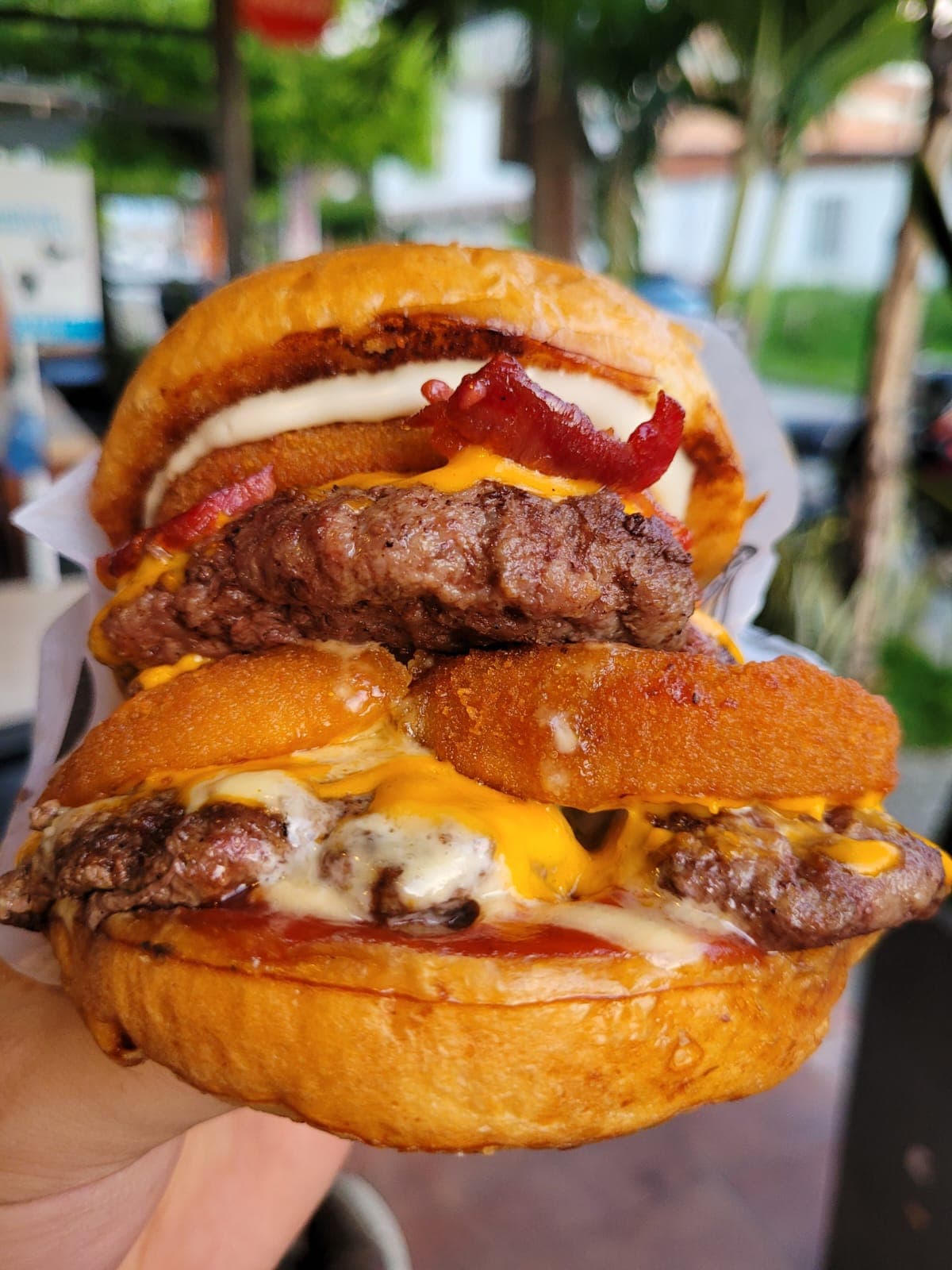 Combo Hamburguesa Texana  + Papas