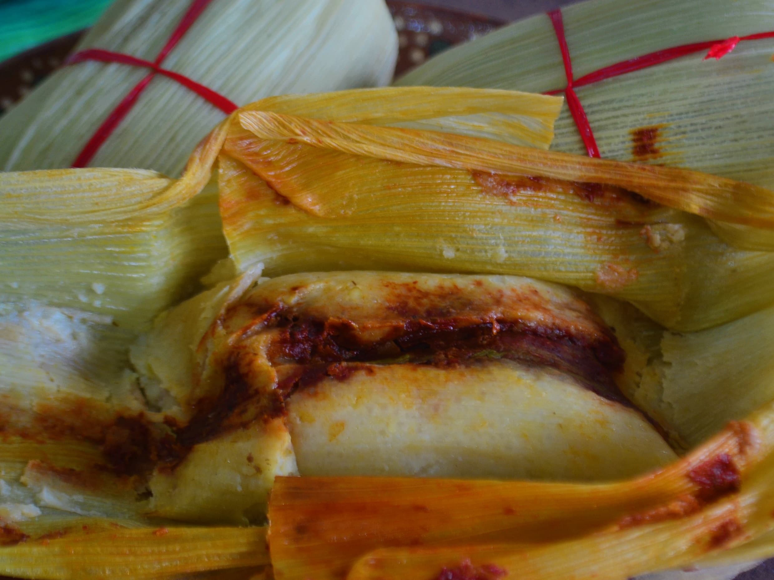 Tamal de Elote con Carne