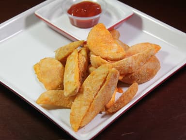 Papás Fritas en Gajos