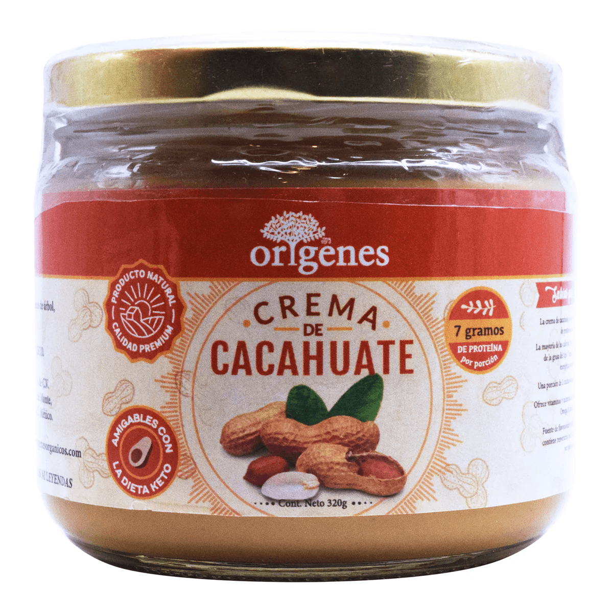 CREMA DE CACAHUATE 320 G
