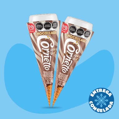 Cornetto Chocollage (2 Pzas)