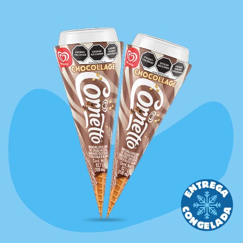 Cornetto Chocollage (2 Pzas)