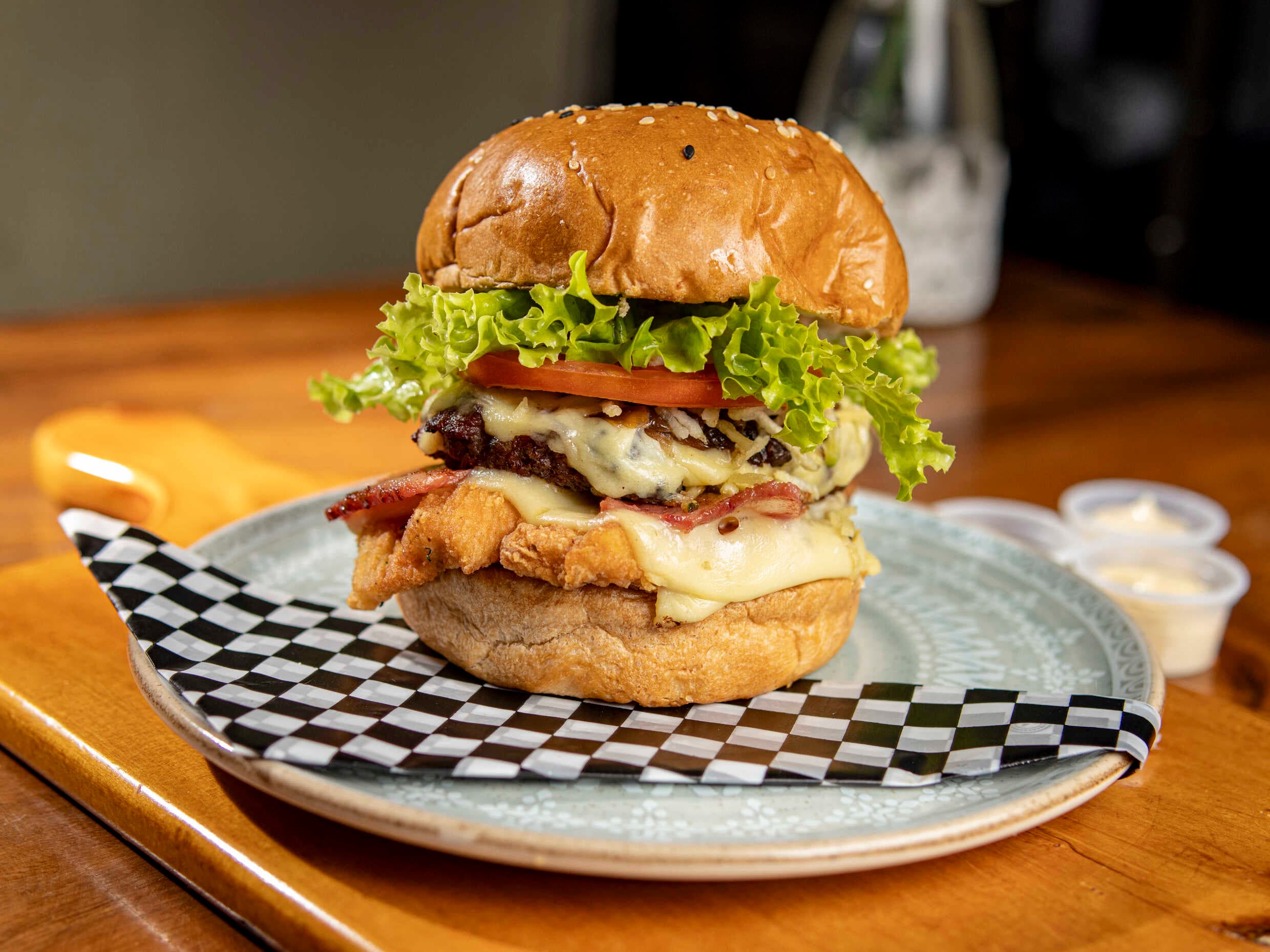 Hamburguesa Broaster
