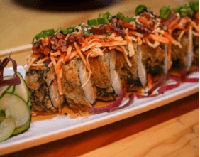 Sushi Tako Crunch Spicy