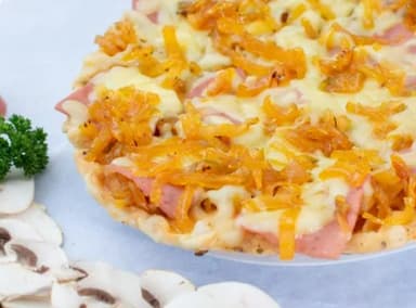 Pizza Hawaiana Tamaño Personal.